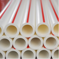 Полипропиленовая труба напорная круглая белая для отопления S 3,2 (SDR 7,4) PP-R 16х2,2 мм ГОСТ/ТУ